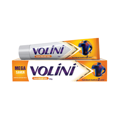 Volini Pain Relief Gel for Sprain, Muscle, Joint, Neck & Low Back Pain