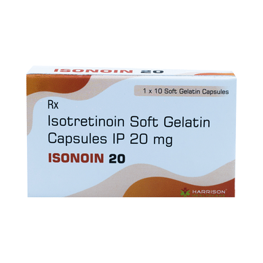 Isonoin 20 Soft Gelatin Capsule