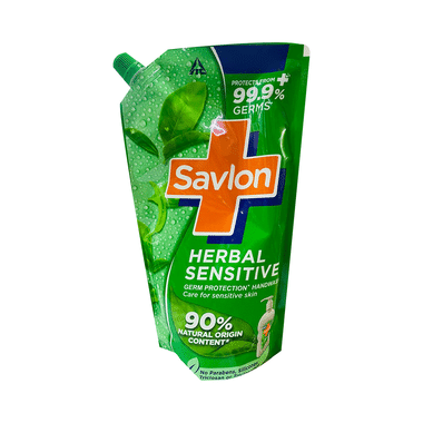 Savlon Herbal Sensitive Refill Germ Protection Liquid Handwash