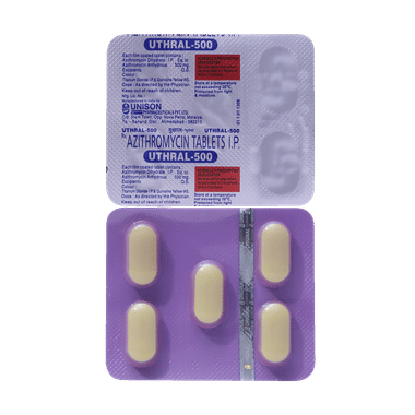 युथ्रल 500mg टैबलेट