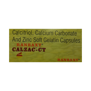 Calzac-CT Soft Gelatin Capsule