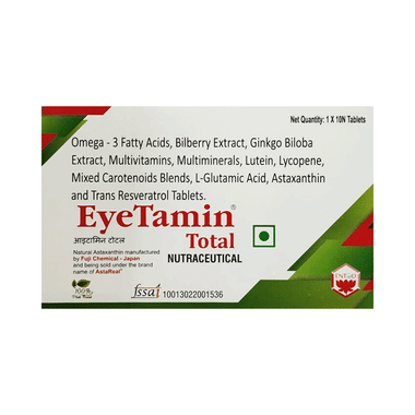 EyeTamin Total Ocular Food Supplement Tablet