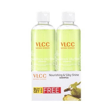 VLCC Nourishing & Silky Shine Shampoo 350ml Each (Buy 1 Get 1 Free)