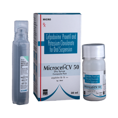 Microcef-CV 50 Dry Syrup