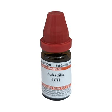 Dr Willmar Schwabe India Sabadilla Dilution 6 CH