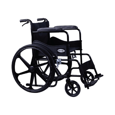 Tata 1mg Foldable Wheelchair with Mag Wheels