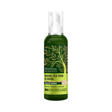 Morpheme Remedies Neem, Tea Tree & Basil Face Wash