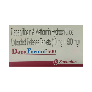 Dapaformin 500 Tablet