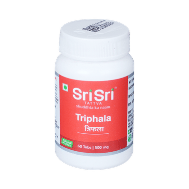 Sri Sri Tattva Triphala 500mg Tablet | Eases Constipation & Supports Digestion