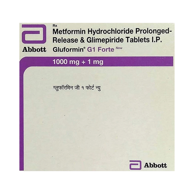 Gluformin G 1 Forte New Tablet PR