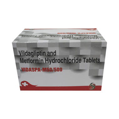 Vidaspa-M 50/500 Tablet