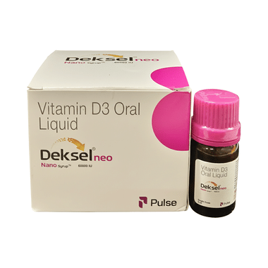 Deksel Neo Oral Solution | With Vitamin D | Nutritional Supplement