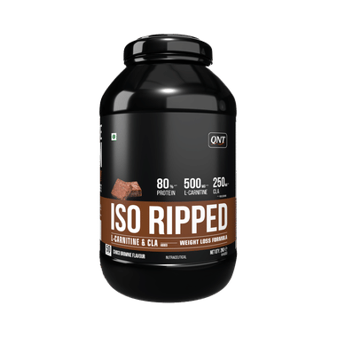 QNT ISO Ripped L-Carnitine & CLA Powder Choco Brownie