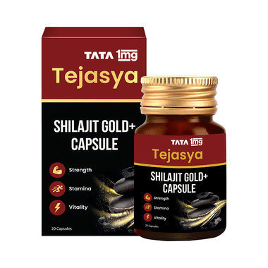 Tata 1mg Tejasya Shilajit Gold+ Capsule