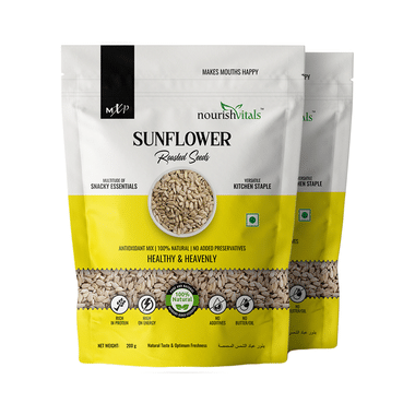 NourishVitals Roasted Sunflower Seed (200gm Each)