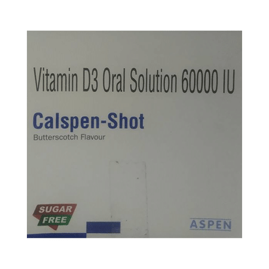 Calspen-Shot Oral Solution Butterscotch Sugar Free