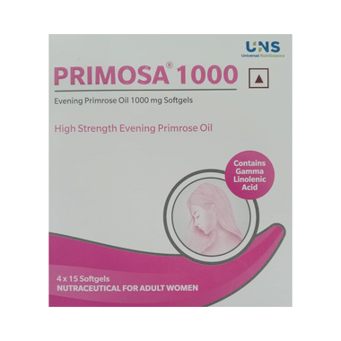 Primosa  1000 Evening Primrose Oil Softgel