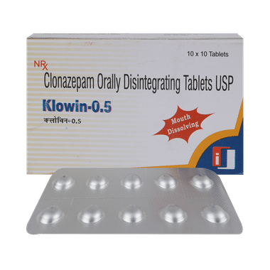 Klowin 0.5mg Tablet