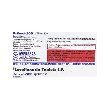 Uribact 500mg Tablet