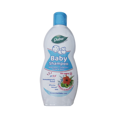 Dabur Baby Shampoo With Ayurvedic Herbs | For Baby's Delicate Hair & Scalp