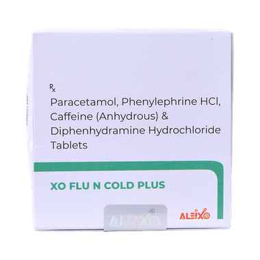 XO Flu N Cold Plus Tablet