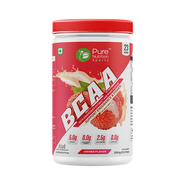 Pure Nutrition BCCA Support Endurance & Power  Powder Lychee