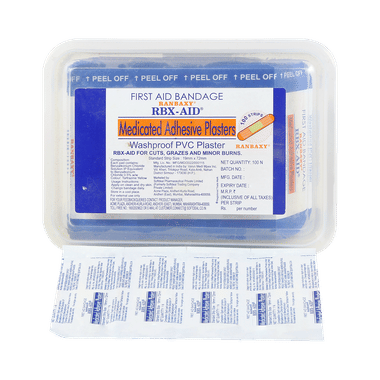 RBX-Aid Medicated Adhesive Plasters