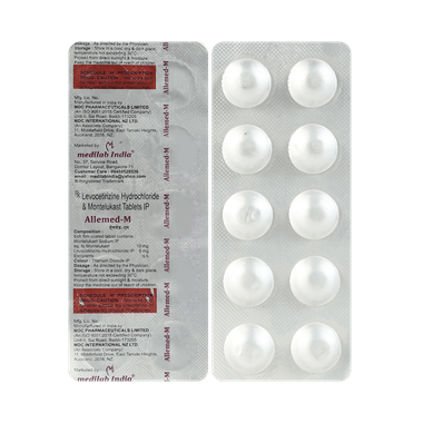 Allemed M 5mg/10mg Tablet