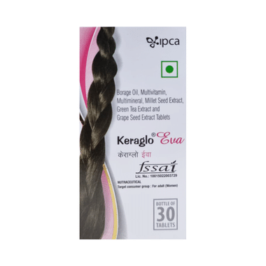 Keraglo Eva Tablet For Adult Women | Hair Fall Treatment