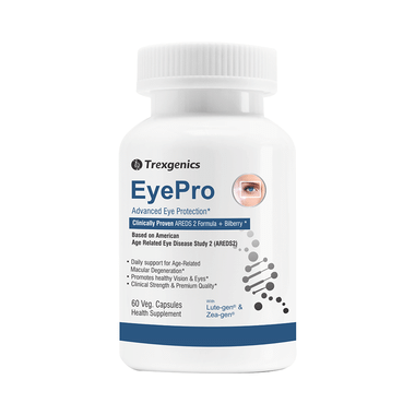 Trexgenics EyePro AREDS2 Eye Care Veg Capsule