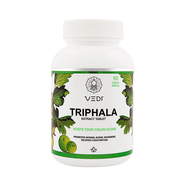 Vedi Triphala Extract 500mg Tablet