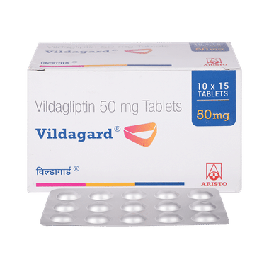 Vildagard 50mg Tablet