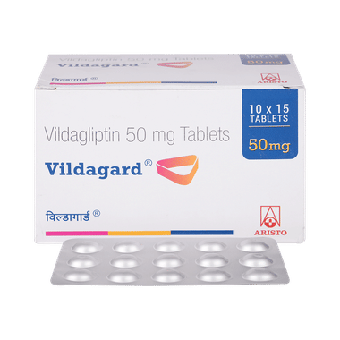 Vildagard 50mg Tablet