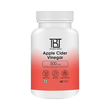 The Body Temple Apple Cider Vinegar Vegetarian Capsule 500mg Vegicap