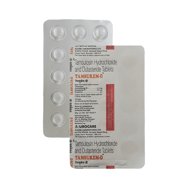 Tamsukem D 0.4mg/0.5mg Tablet