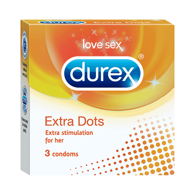 Durex Extra Dots Condom Condom