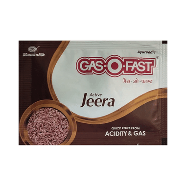 Gas-O-Fast Jeera Active Sachet | Helps Relieve Acidity