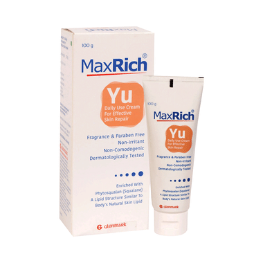 Maxrich Yu Daily Use Skin Repair Cream | Non-Comedogenic & Paraben-Free