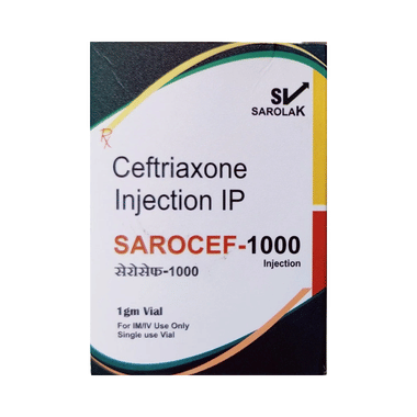 Sarocef 1000 Injection