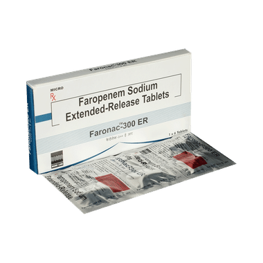 Faronac 300mg Tablet ER