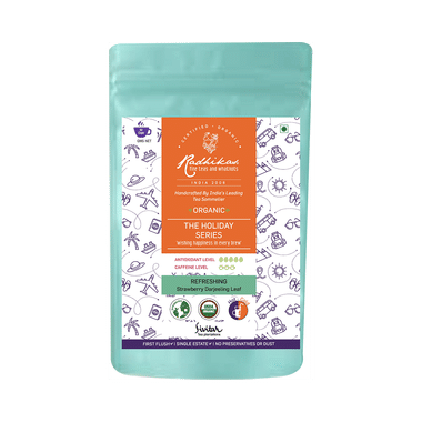 Radhikas Fine Teas Refreshing Strawberry Darjeeling Leaf