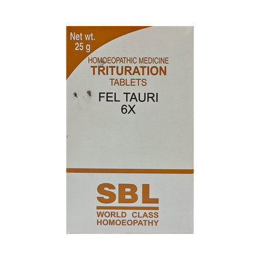 SBL Fel Tauri Trituration Tablet 6X