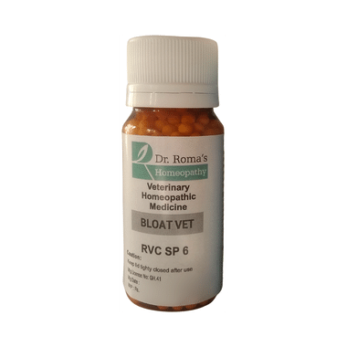 Dr. Romas Homeopathy RVC SP 6 Bloat Vet Globules