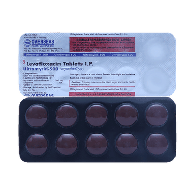Ultramycin 500mg Tablet