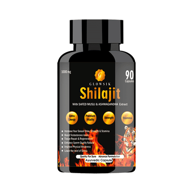 Glowsik Shilajit Ayurvedic Capsule