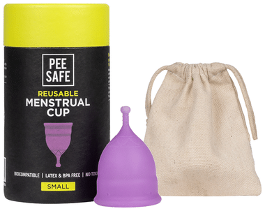 Pee Safe Reusable Menstrual Cup with Medical Grade Silicone for Women  Small: Buy box of 1.0 Cup at best price in India