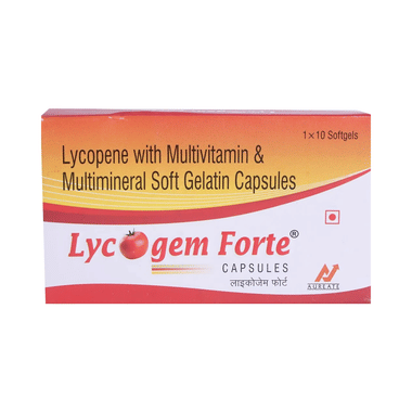Lycogem Forte Soft Gelatin Capsule