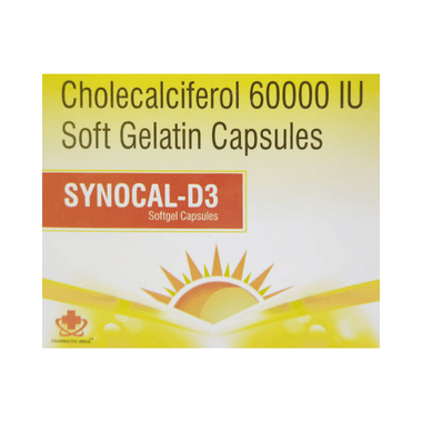 Synocal-D3 Softgel Capsule