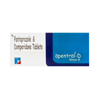 Apentral-D 10mg/40mg Tablet