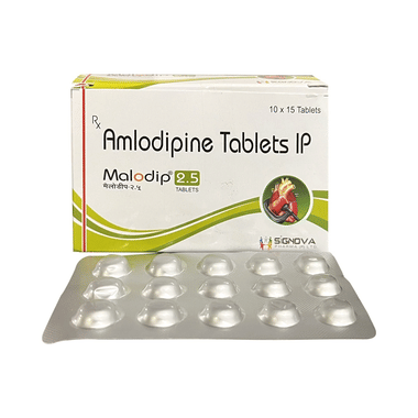 Malodip 2.5mg Tablet